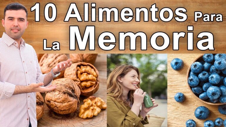 que alimentos son buenos para la memoria