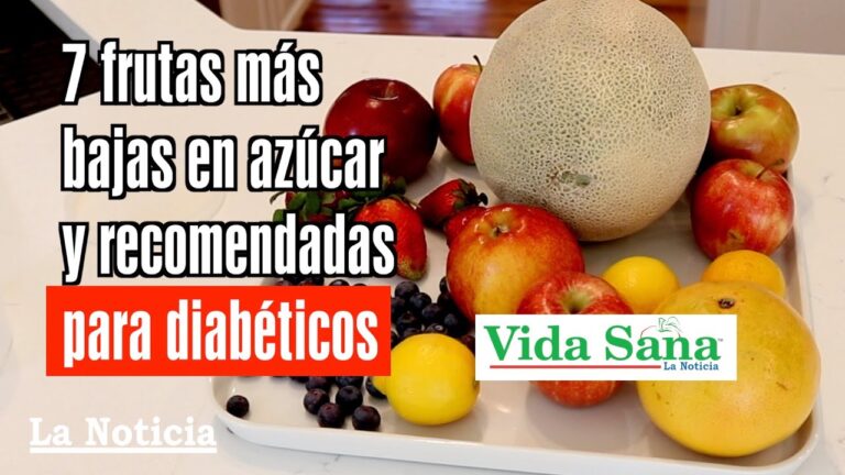 que frutas tienen menos fructosa