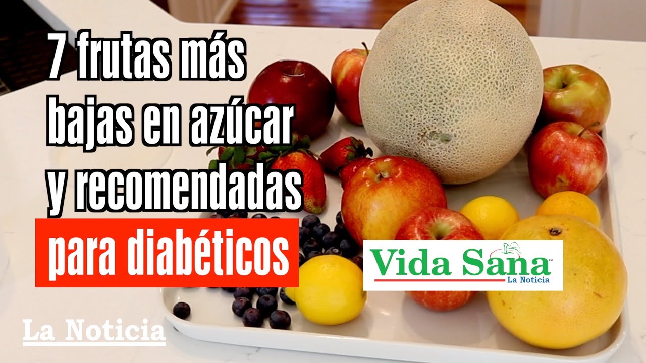 que frutas tienen menos fructosa