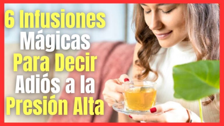 que infusion baja la tension