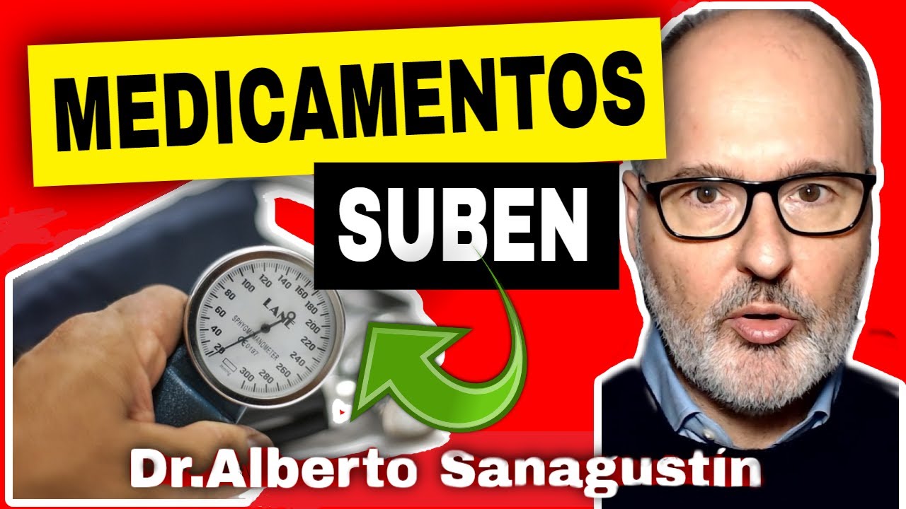 que medicamentos suben la tension