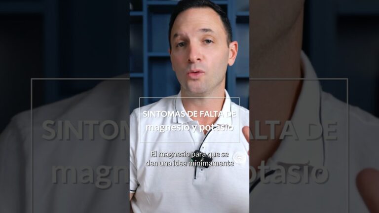 que produce la falta de potasio y magnesio