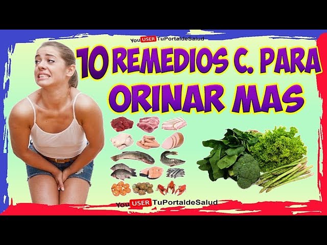 remedios caseros para orinar mucho