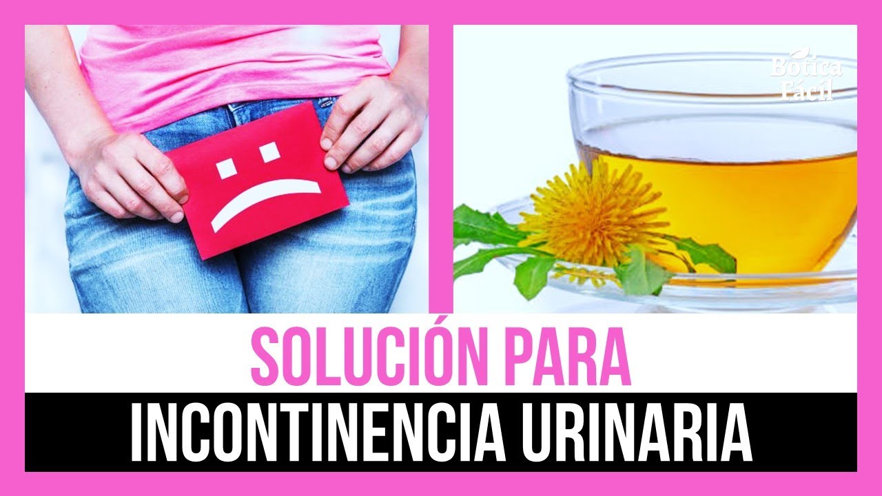 remedios para la incontinencia urinaria