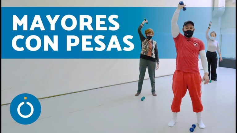 rutina de pesas para mayores de 60 años