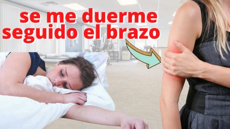 se me duerme brazo derecho