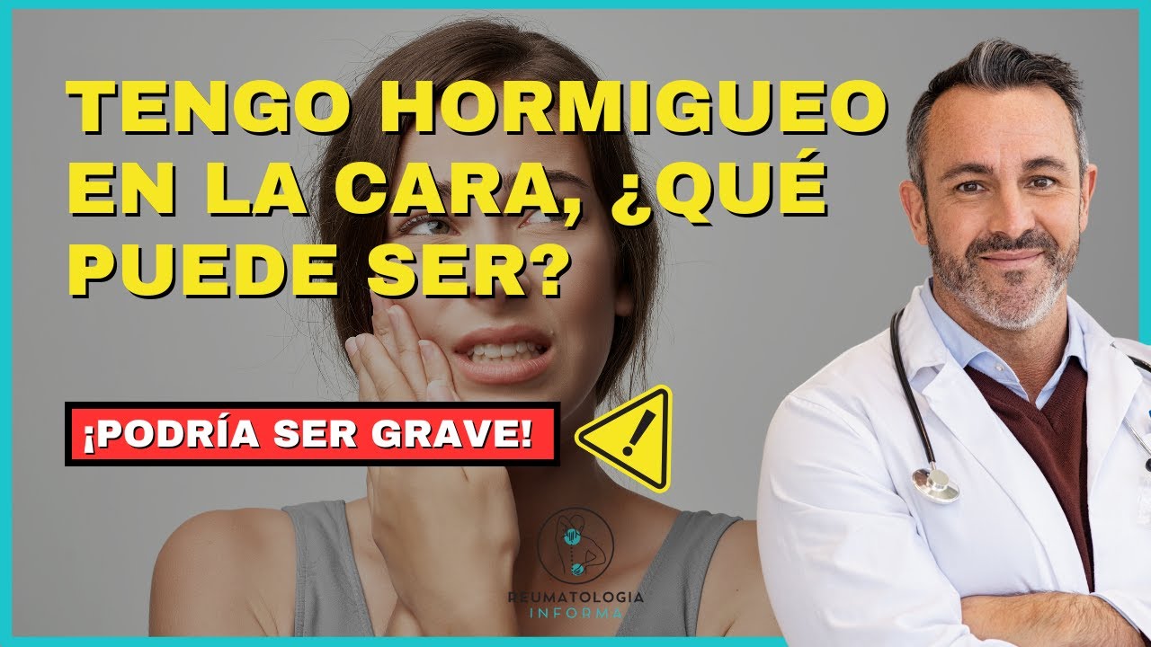 se me duerme la cara