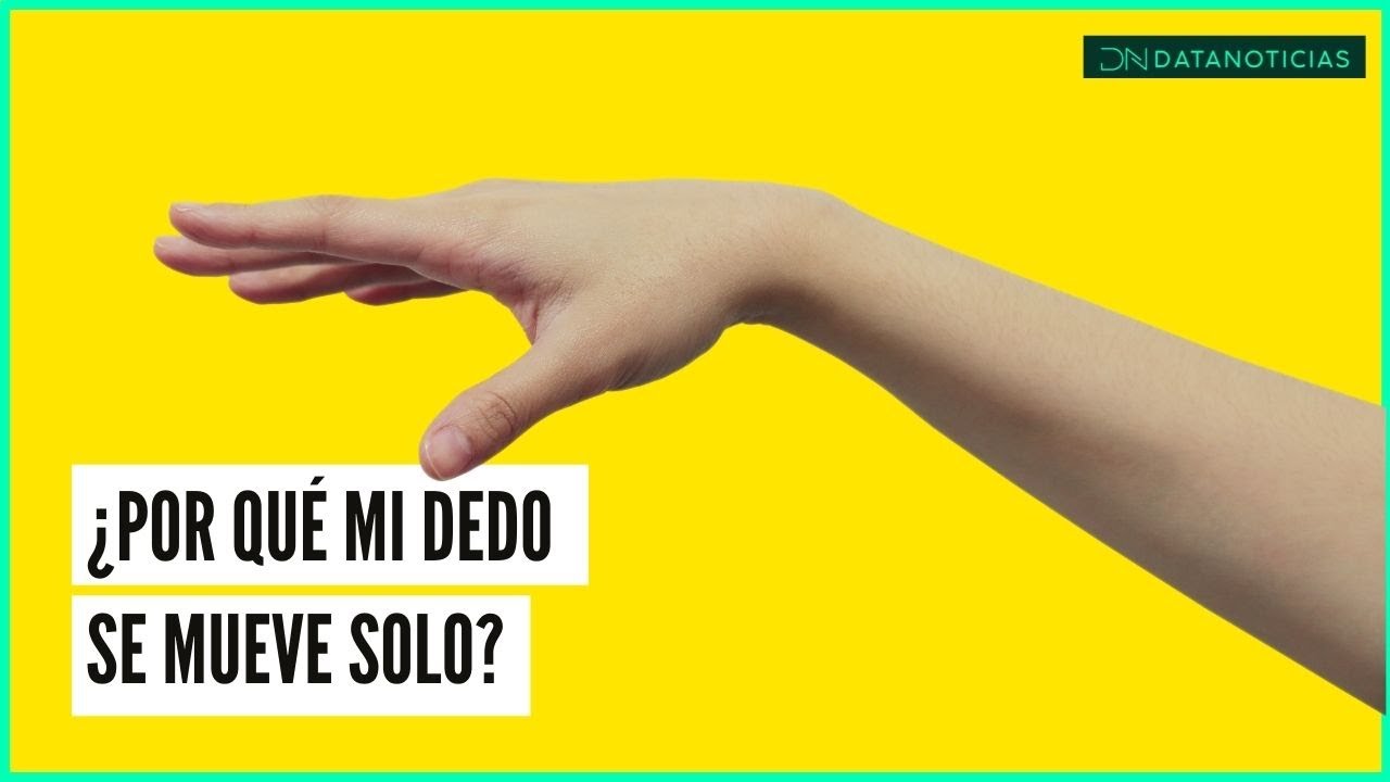 se me mueve el dedo índice solo