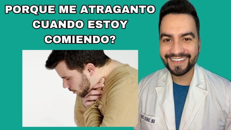 se me queda la comida en la garganta