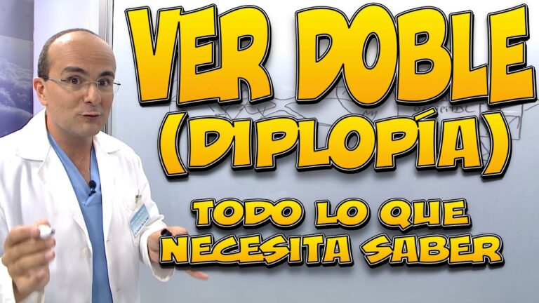 se puede trabajar con diplopía