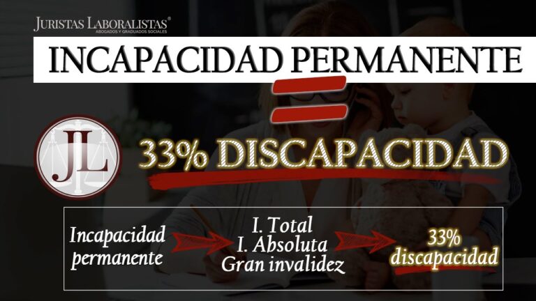 se puede trabajar con una discapacidad del 33