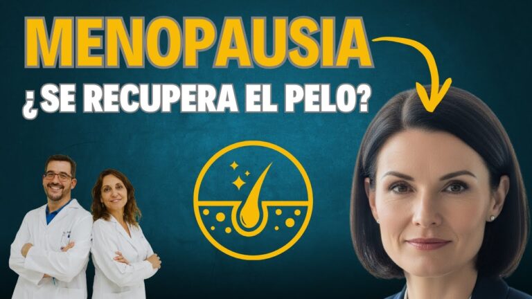 se recupera el pelo perdido en la menopausia