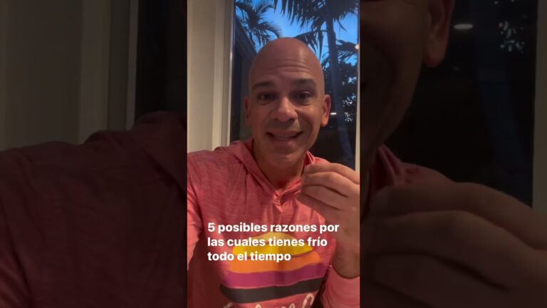 sensación de frío en el cuerpo