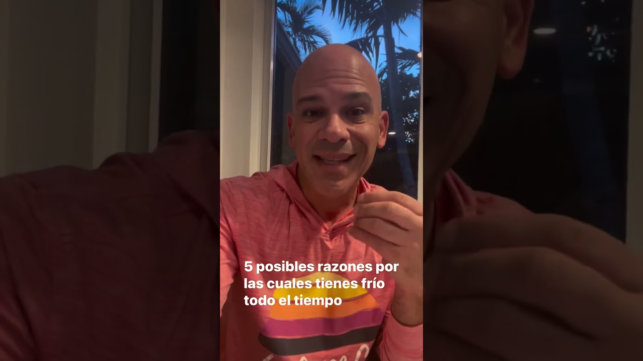 sensación de frío en el cuerpo