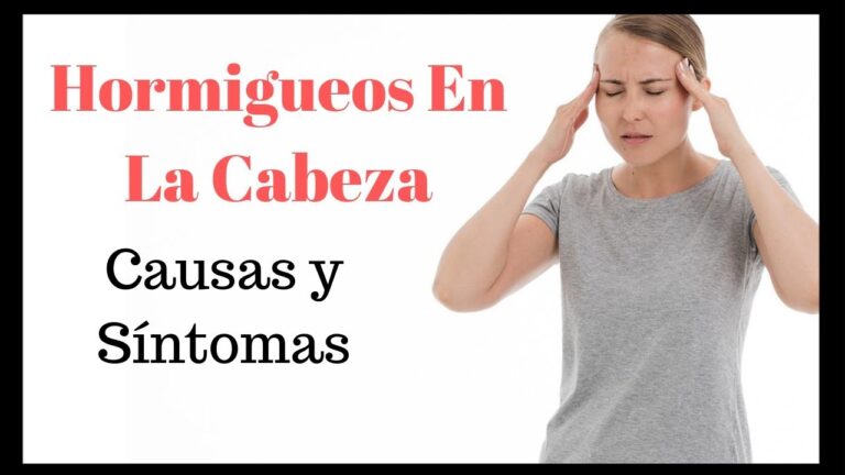 sentir cosquilleo en el cuero cabelludo