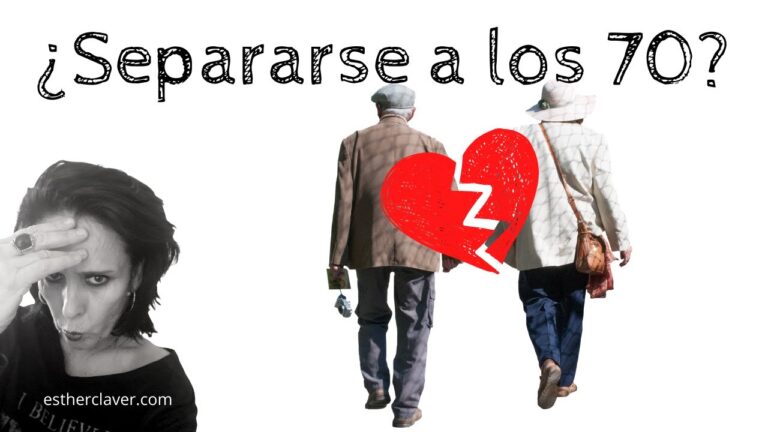 separarse a los 70 años
