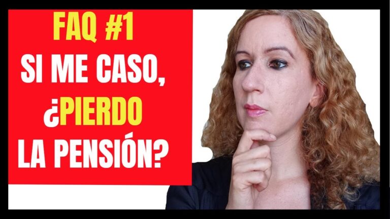 si me caso pierdo la pensión por discapacidad