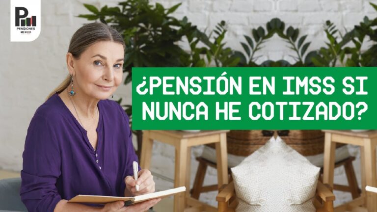 si no he cotizado nunca tengo derecho a pensión