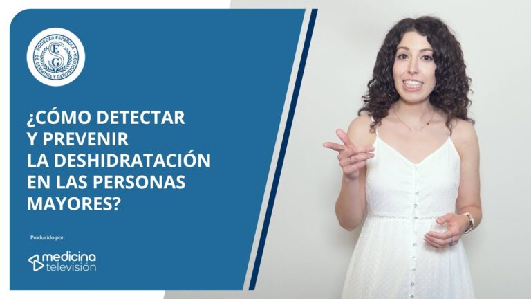 sintomas de deshidratacion en ancianos