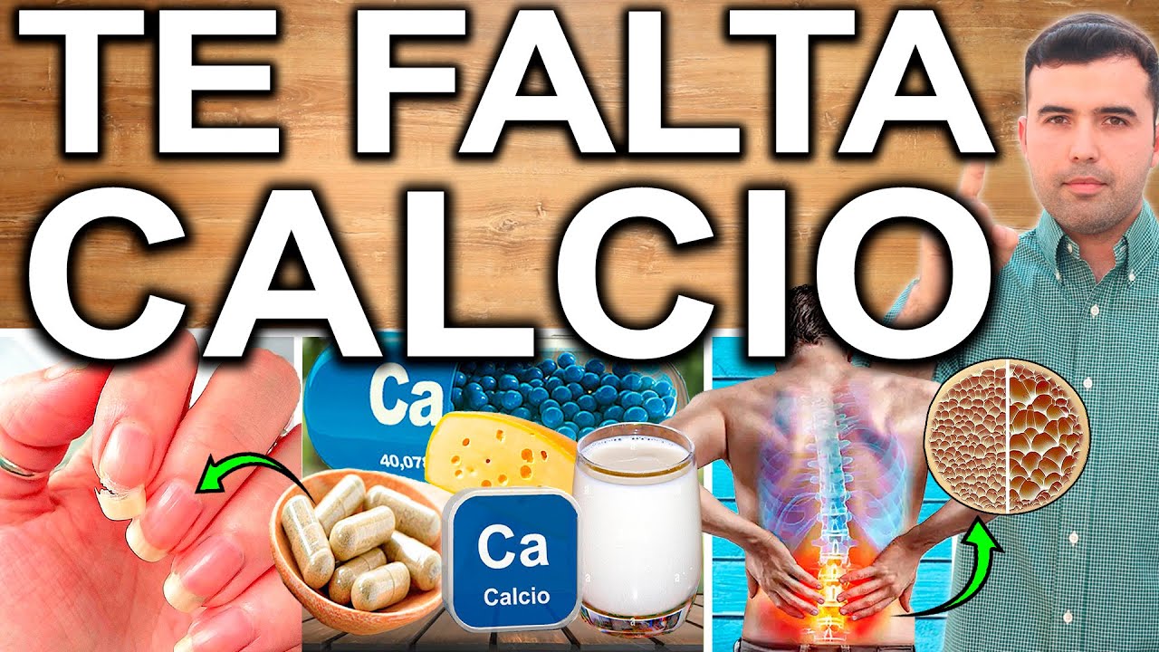 síntomas de falta de calcio