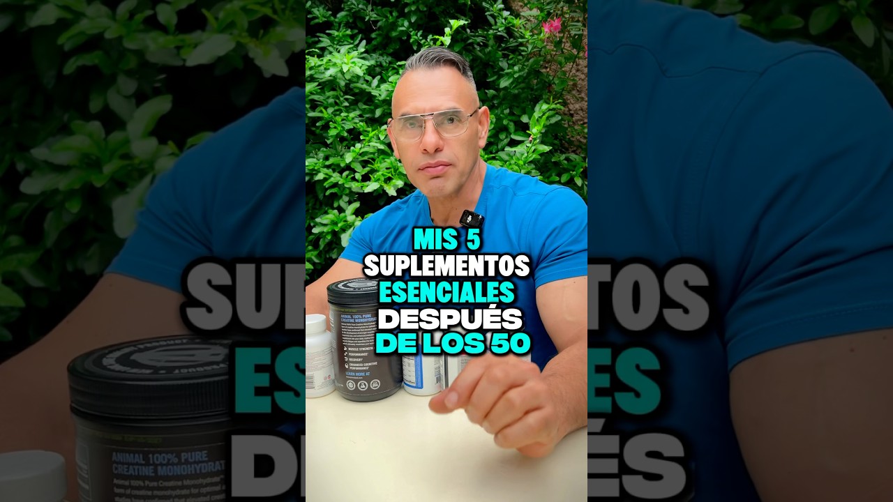 suplementos para ganar masa muscular a los 50 años