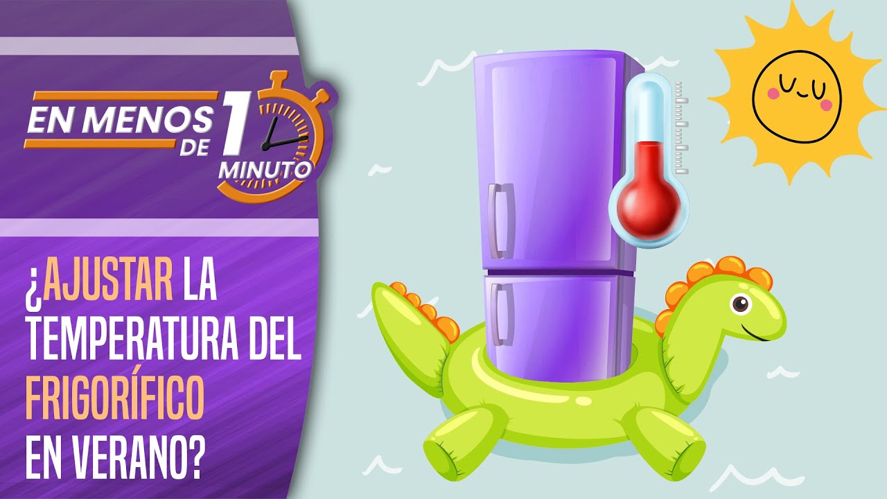 temperatura del congelador en verano