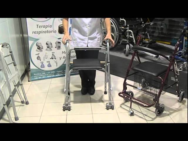 tipos de andaderas para adultos