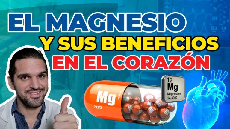tomar magnesio es bueno para el corazón