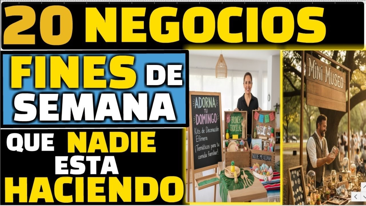 trabajar solo fines de semana