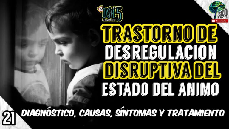 trastorno de desregulación disruptiva del estado de ánimo
