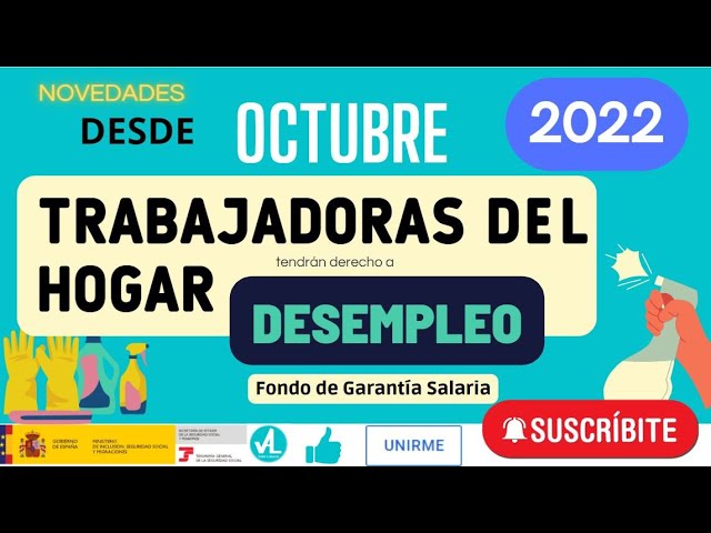 una empleada de hogar tiene derecho a paro