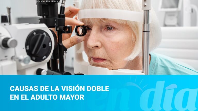 visión doble en personas mayores
