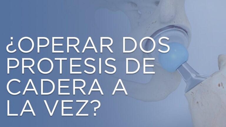 vivir con dos prótesis de cadera