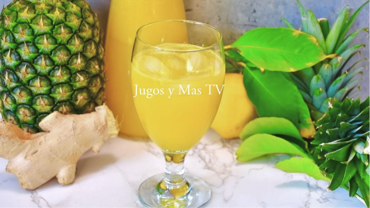 zumo de piña natural para adelgazar